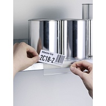 Табличка Durable Scanfix, самоклеящаяся, 200 x 20 мм, 50 штук